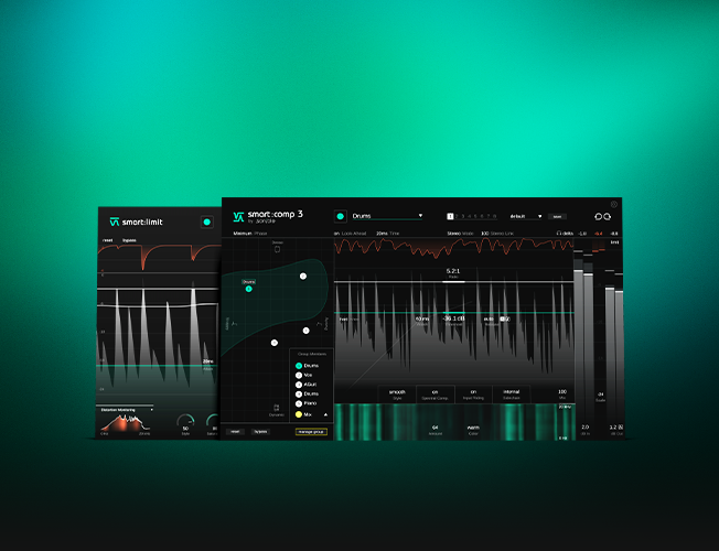 AI compressor and limiter plugin bundle