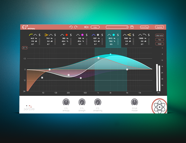 frequency selective transient shaper