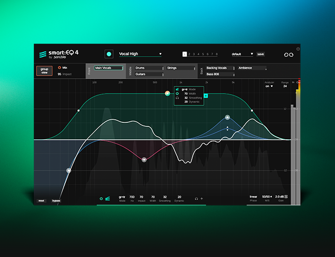 Intelligent EQ plugin